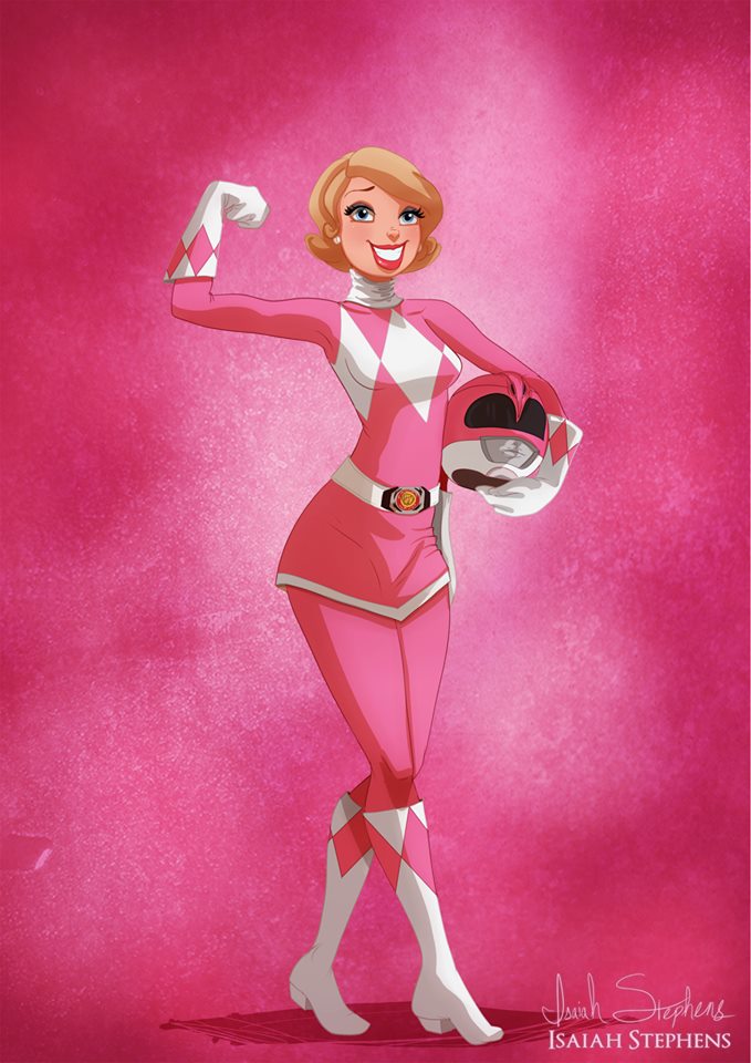 Charlotte LaBouff as The Pink Ranger